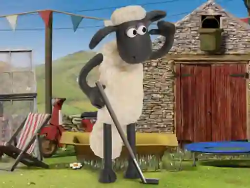 Spel Shaun The Sheep Baahmy Golf på nätet