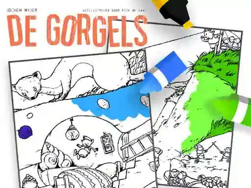 Spel Coloring Gorgels på nätet