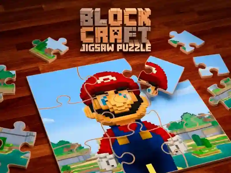 Spel Block Craft Jigsaw Puzzle på nätet