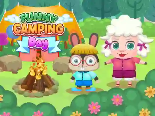 Spel Funny Camping Day på nätet