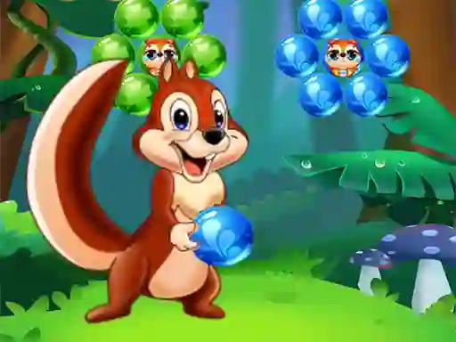 Spel Bubbles Shooter Squirrel på nätet