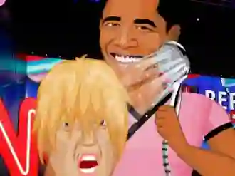 Spel Donald Trump VS Hillary Clinton på nätet