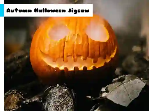Spel Autumn Halloween Jigsaw på nätet