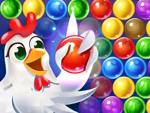 Spel Bubble Shooter Farm Fruit på nätet