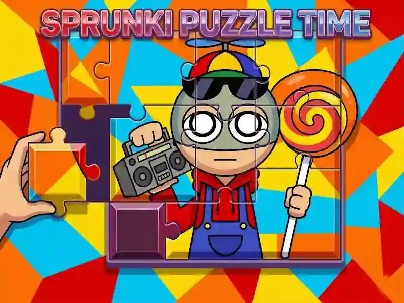 Spel Sprunki Puzzle Time på nätet