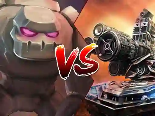 Spel Tank vs Golems på nätet