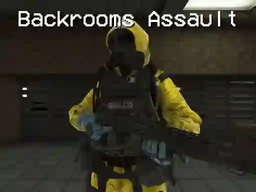 Spel Backrooms Assault på nätet
