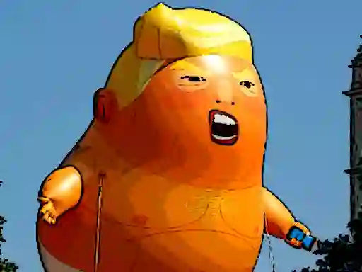Spel Trump Flying Adventure på nätet