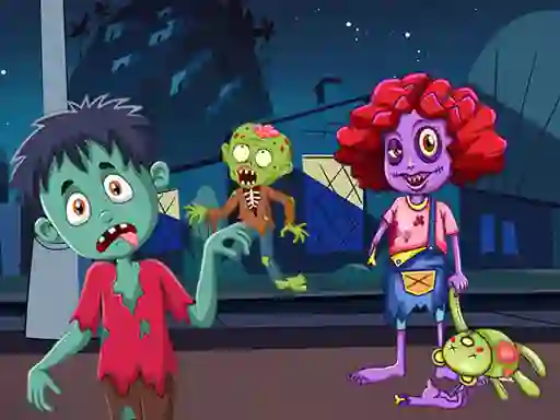 Spel Zombie Fun Jigsaw på nätet
