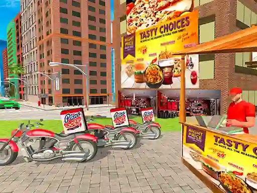 Spel Pizza Delivery Boy Simulation på nätet