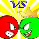 Spel Red ball vs green king på nätet