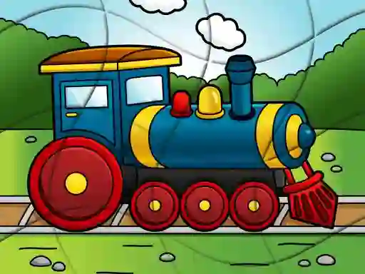 Spel Transport Wavy Jigsaw på nätet