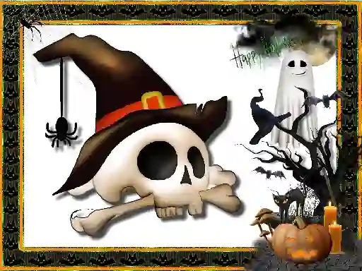 Spel Halloween Puzzle Challenge på nätet