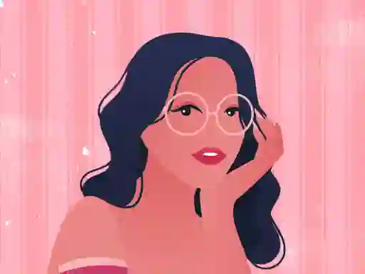 Spel Curly Haired Jigsaw på nätet