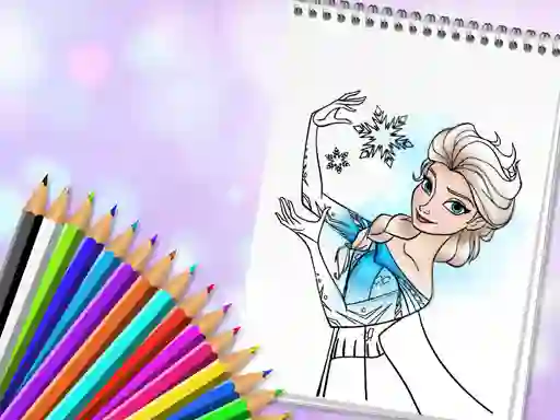 Spel Amazing Princess Coloring Book på nätet