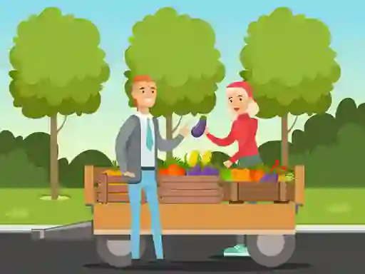Spel Selling Trucks Match 3 på nätet