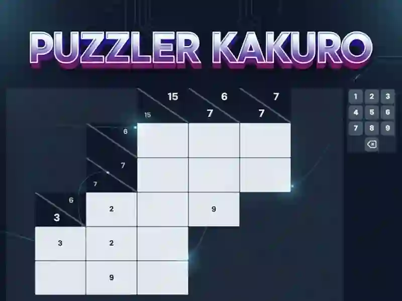 Spel Puzzler Kakuro på nätet