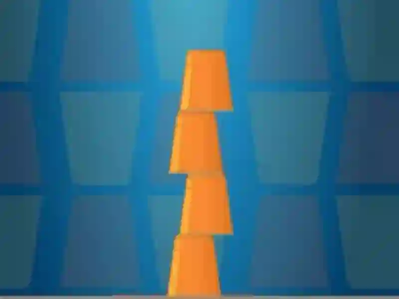 Spel Cups Tower Builder på nätet
