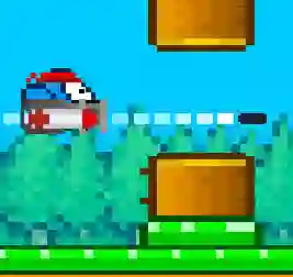 Spel Flappy Gunner på nätet