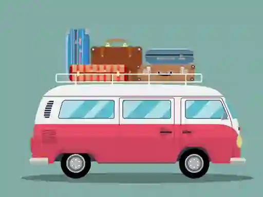 Spel Big Luggage Trucks Match 3 på nätet