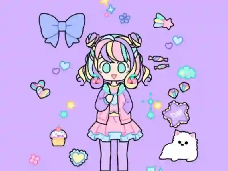 Spel Pastel Girl Dress Up på nätet