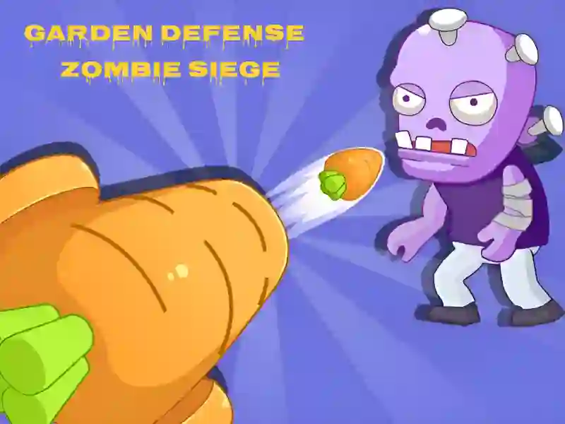 Spel Garden Defense - Zombie Siege på nätet