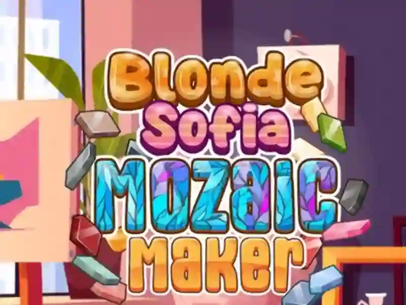 Spel Blonde Sofia: Mozaic Maker på nätet