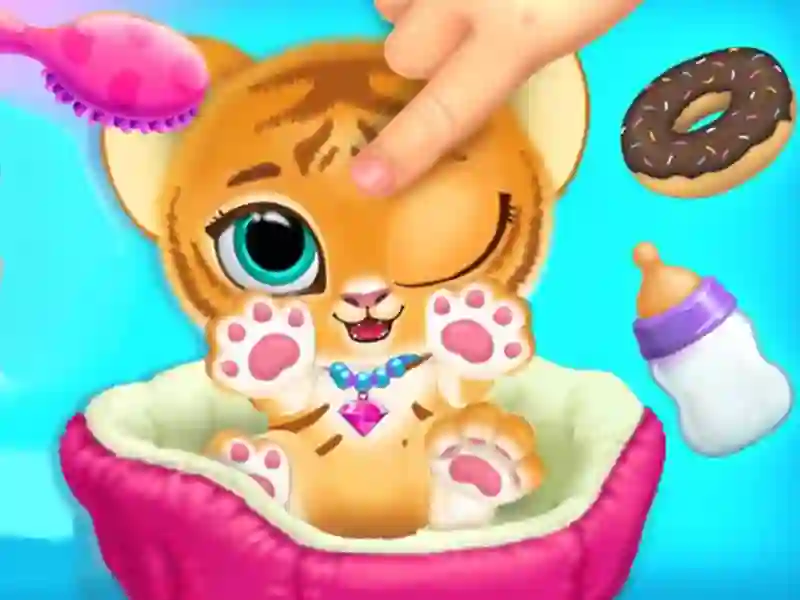 Spel Baby Tiger Care på nätet