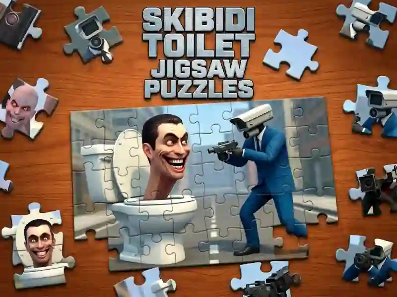 Spel Skibidi Toilet Jigsaw Puzzles på nätet