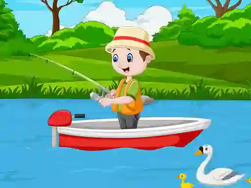 Spel Fishing Jigsaw på nätet