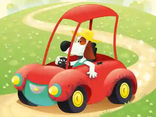 Spel Funny Animal Ride Difference på nätet