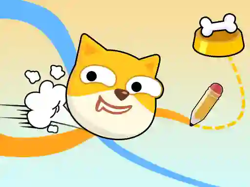Spel Doge Rush Draw Home Puzzle på nätet
