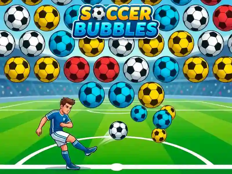 Spel Soccer Bubbles på nätet