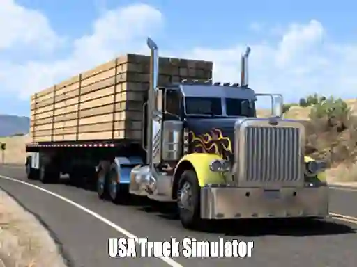 Spel USA Truck Simulator 2024 på nätet