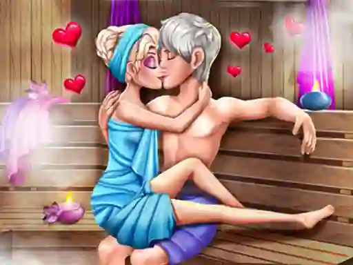 Spel Ice Queen Sauna Flirting på nätet