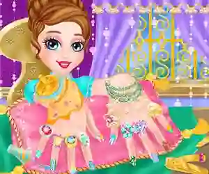 Spel Ice Princess Nail Design på nätet