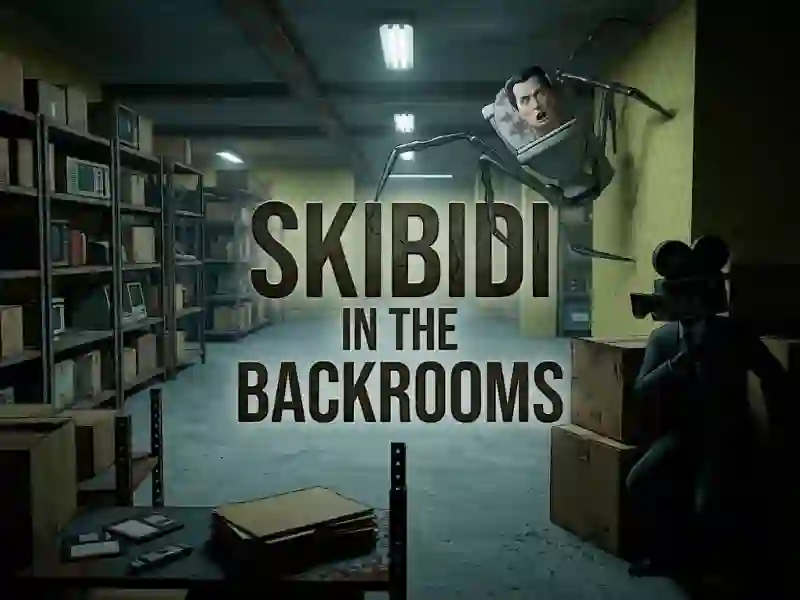 Spel Skibidi In The Backrooms på nätet