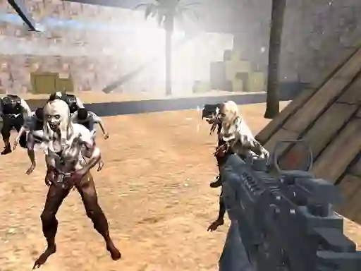 Spel Combat Strike Zombie Survival Multiplayer på nätet