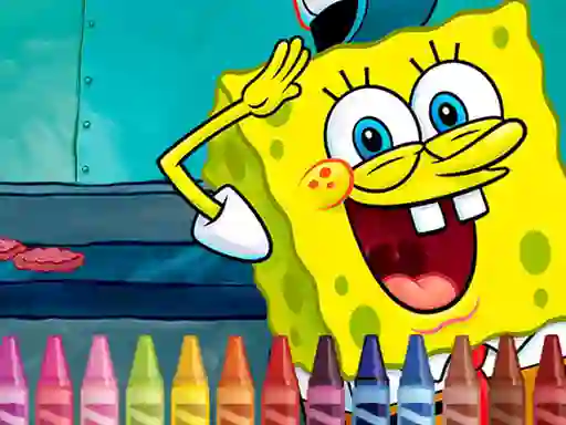 Spel Sponge Bob Coloring på nätet