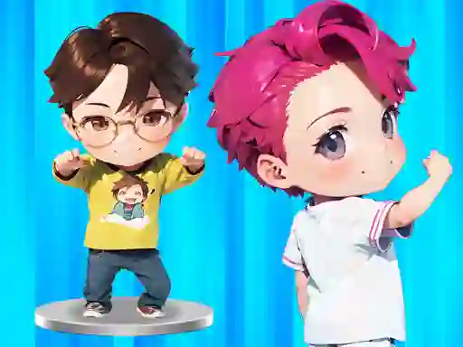 Spel BTS Chibi Claw Machine på nätet