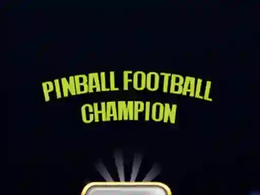 Spel Pinball Football Champion på nätet
