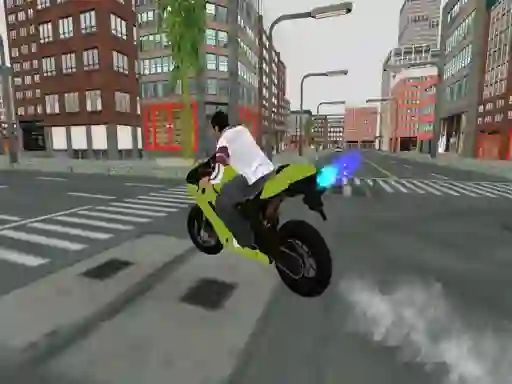 Spel Heavy Bikes City Parking Game 3D på nätet