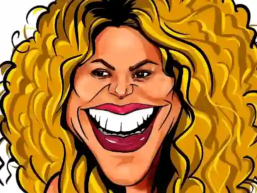 Spel Shakira Funny Face på nätet