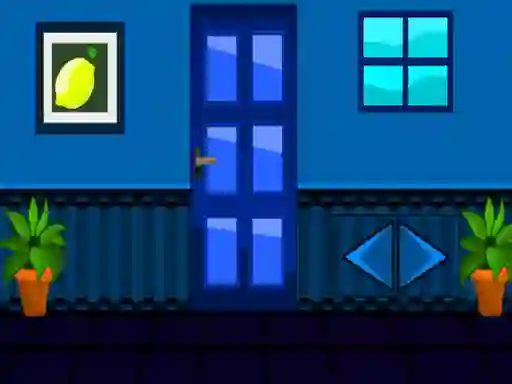 Spel Blue House Escape på nätet
