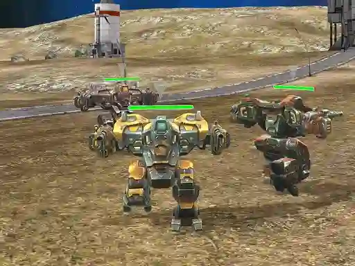 Spel War Robot Earth Survival på nätet