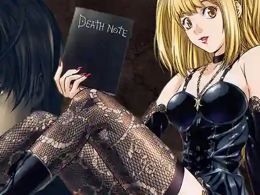 Spel Death Note Anime Jigsaw Puzzle Collection på nätet