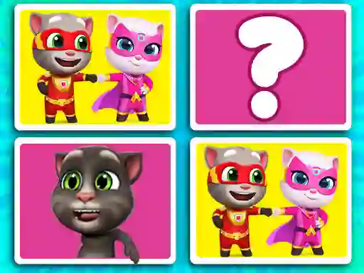 Spel Talking Tom Match'Up på nätet
