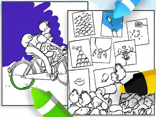 Spel Coloring Book for Adults på nätet