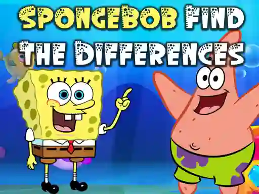 Spel SpongeBob Find The Differences på nätet