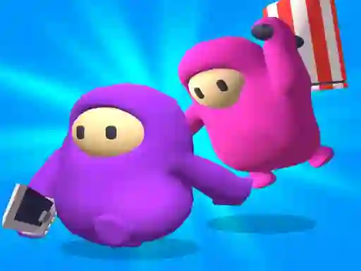 Spel Fall Heroes Fun Guys Run på nätet